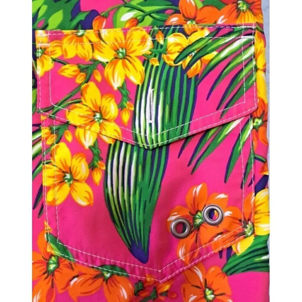 Polo Ralph Lauren Men's 38 Multicolor Floral Swim Trunks
